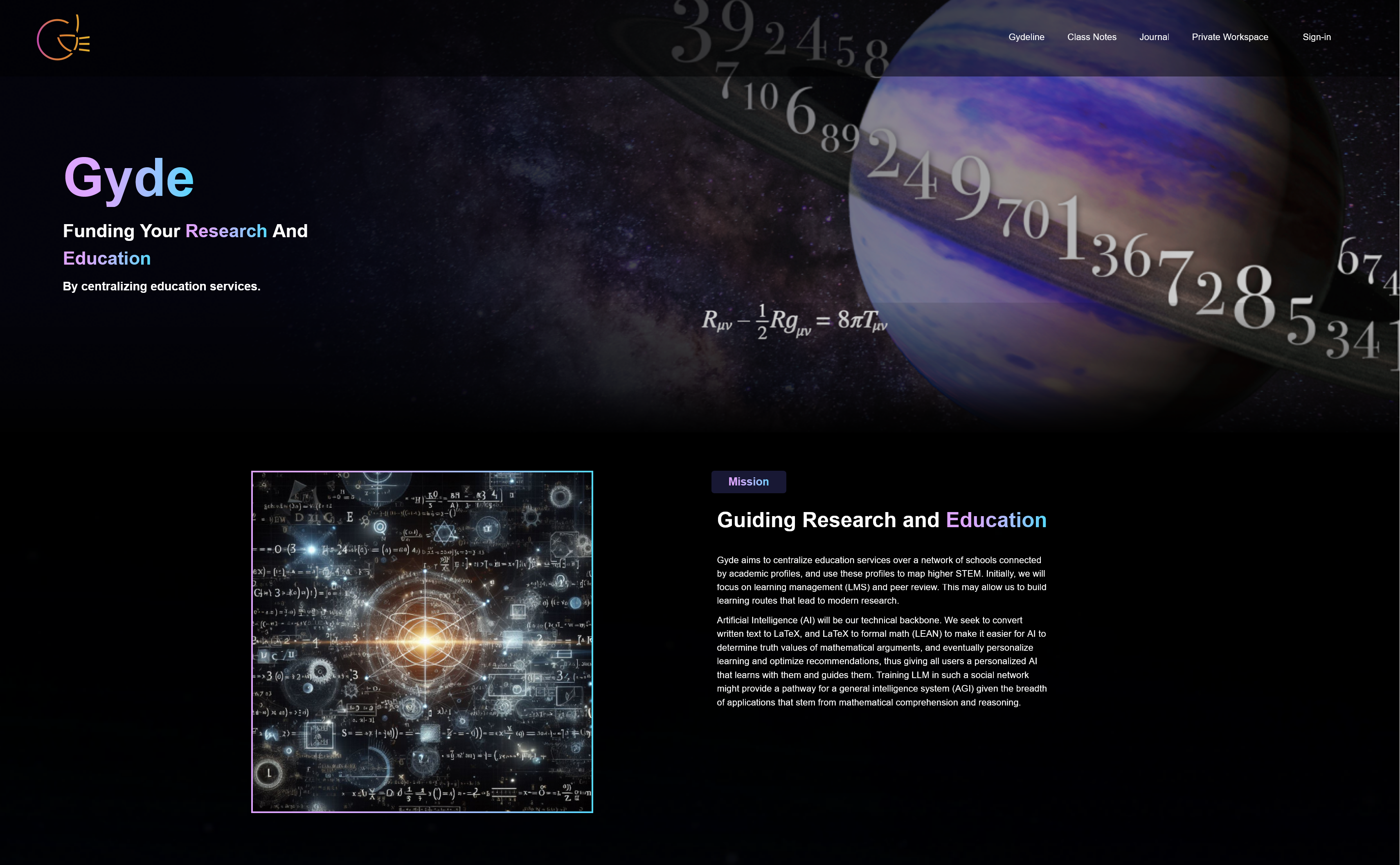 Gyderne Academic Platform